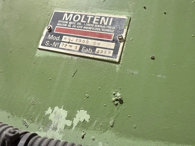 1,000L S/S Molteni Vacuum Mixer Type HG 1000 SV