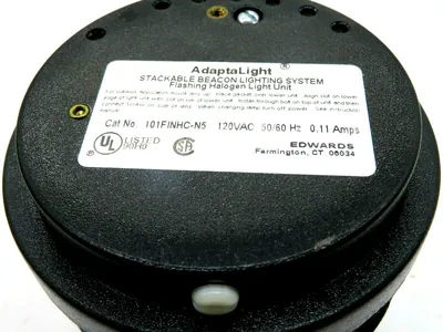 NEW EDWARDS SIGNALING 101FINHC-N5 FLASHING HALOGEN LIGHT CLEAR 101FINHCN5