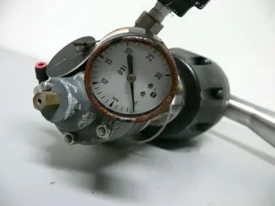 USED ITT PURE-FLO DIAPHRAGM ACTUATOR 2" & 3" SANITARY W/ CONOFLOW GT2108ED TRANSDUCER