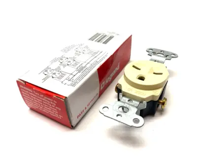 New | in-Stock Legrand Commercial Grade Single Outlet Receptacle Electrical Fittings Michigan US | Maverick Industrial Sales #1401021