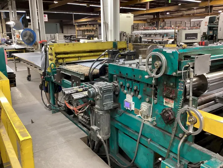 Used IOWA FTS-DCT6016SL Cut To Length Lines Ohio US | Yoder Brothers machinery #444850