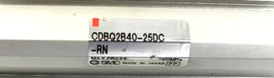 USED SMC CDBQ2B40-25DC-RN