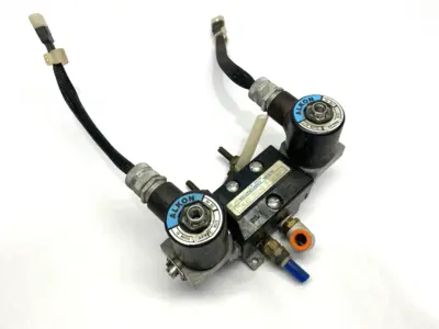 USED ALKON PNEUMATIC SOLENOID VALVE 1/4" PORTS