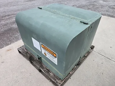 25 KVA Single Phase T&R Pad Mount Transformer 4160 GRDY 2400 to 240 120 IMP 1.9