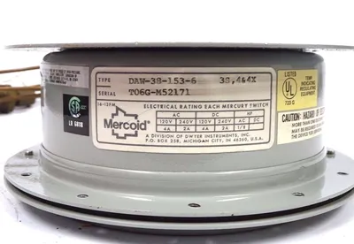 NEW MERCOID DAW-38-153-6 PRESSURE SWITCH