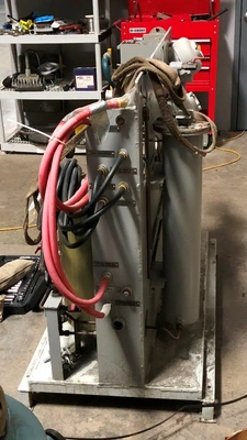 Sharples P850 vertical decanter centrifuge, 316SS.