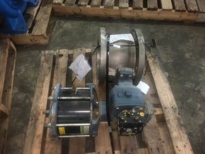 Dezurik 8"-150# Type VPB V-Ball Control Valve, New Storeroom Spare
