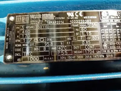 NEW WEG CT150404NPBBW224445TSC