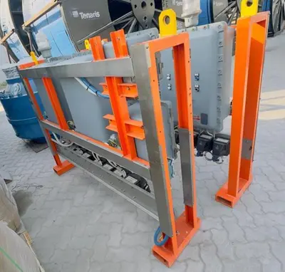 (3) Swaco 518 FH/HV oilfield decanter centrifuge skids, Duplex SS.