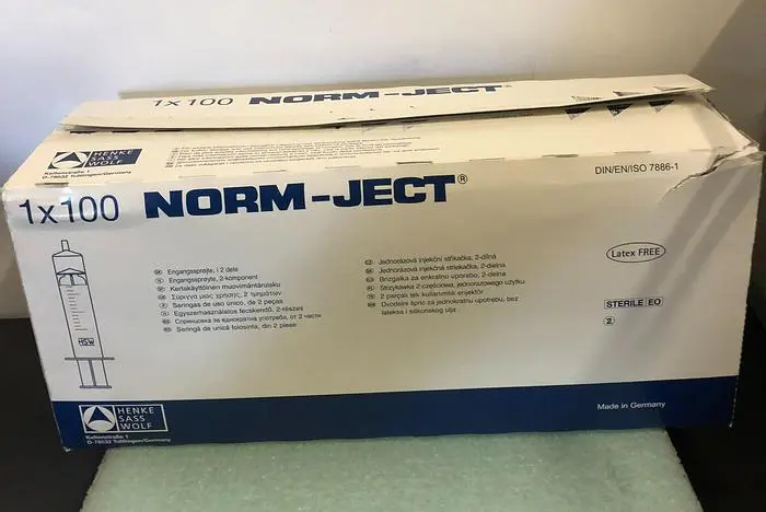 NORM JECT 20ml LUER LOCK
