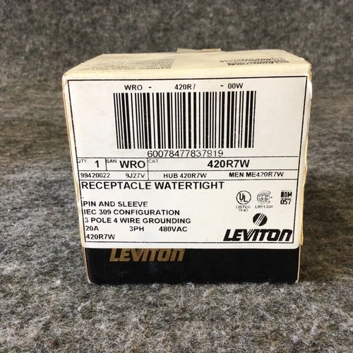 New | in-Stock Leviton 420R7W Relays & Switches California US | Davliegogo LLC #1729999