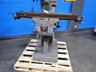 Bridgeport 42" X 9" Vertical Mill