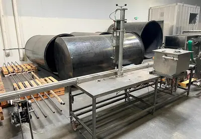 Filling Line, Cans, Aerosol, Terco, 2-Head, Valve Placement, XP #S745365