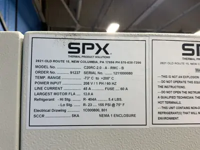 Used SPX C20R2.0ARMCB Heat Treating Units Ohio US | HGR 24 #1343933