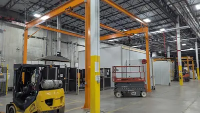 DAYTON 1 Ton Cranes - Overhead, Bridge | Highland Machinery & Crane (2)