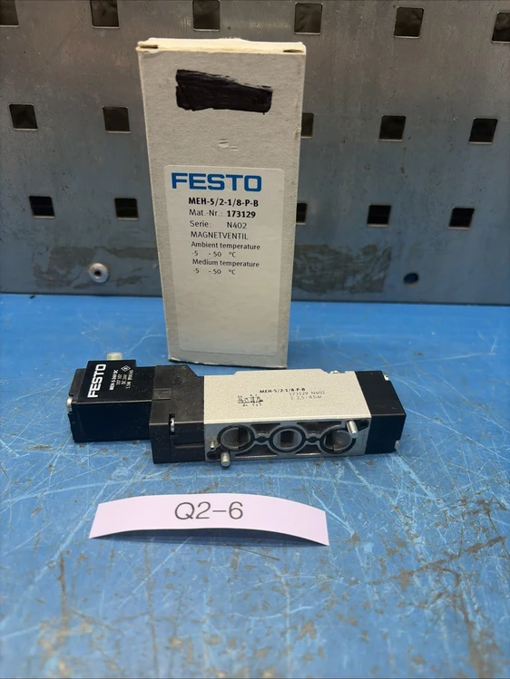 New | in-Stock Festo MEH-5/2-1/8-P-B PLC Processors Indiana US | J&J Industrial Supply #1407108