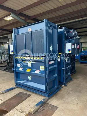 USED JV MANUFACTURING TWO (2) VB-60 & TWO (2) VB-72B VERTICAL BALERS