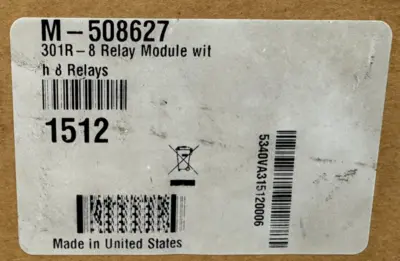 NEW HONEYWELL ANALYTICS M-508627 RELAY MODULE 301R8