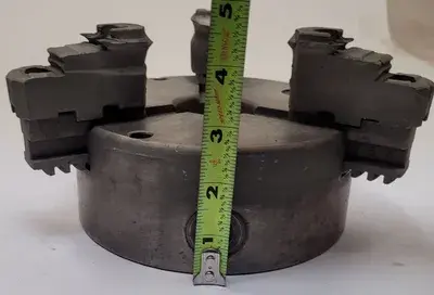 USED BISON 6 INCH - 3 JAW CHUCK