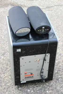 JBL CS100SUB, Subwoofer And 2 JBL 6100 SAT Cinema Sound Speakers