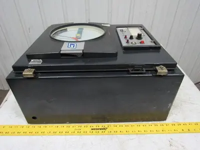 Cambridge/Partlow 5035 Furnace Temp Recording  W/Carbon Index Meter Data Logger