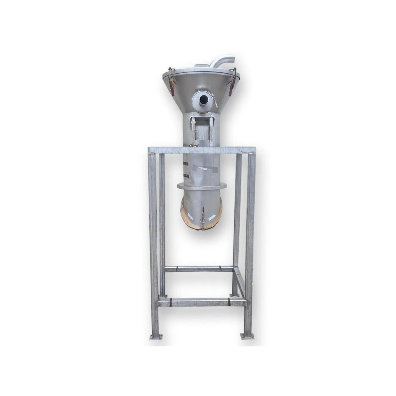 Used Stainless Steel Hopper Loader Receiver with Stand