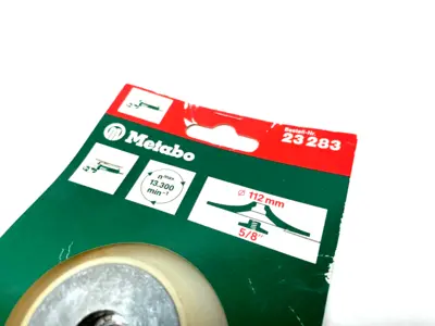 New | in-Stock Metabo 4-1/2" Backing Pad Pads Michigan US | Maverick Industrial Sales #1473952