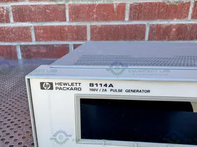 Used HP HEWLETT PACKARD 8114A HIGH POWER PULSE GENERATOR 100V / 2A Pulse Generators California US | Equipment Lab #1302711