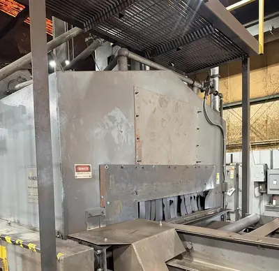Used 1997 PANGBORN ES-1821-70 Roller Conveyor Shot Blaster Pennsylvania US | Shot Blasting Equipment #1404055