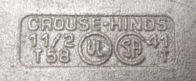 NEW Crouse-Hinds T58