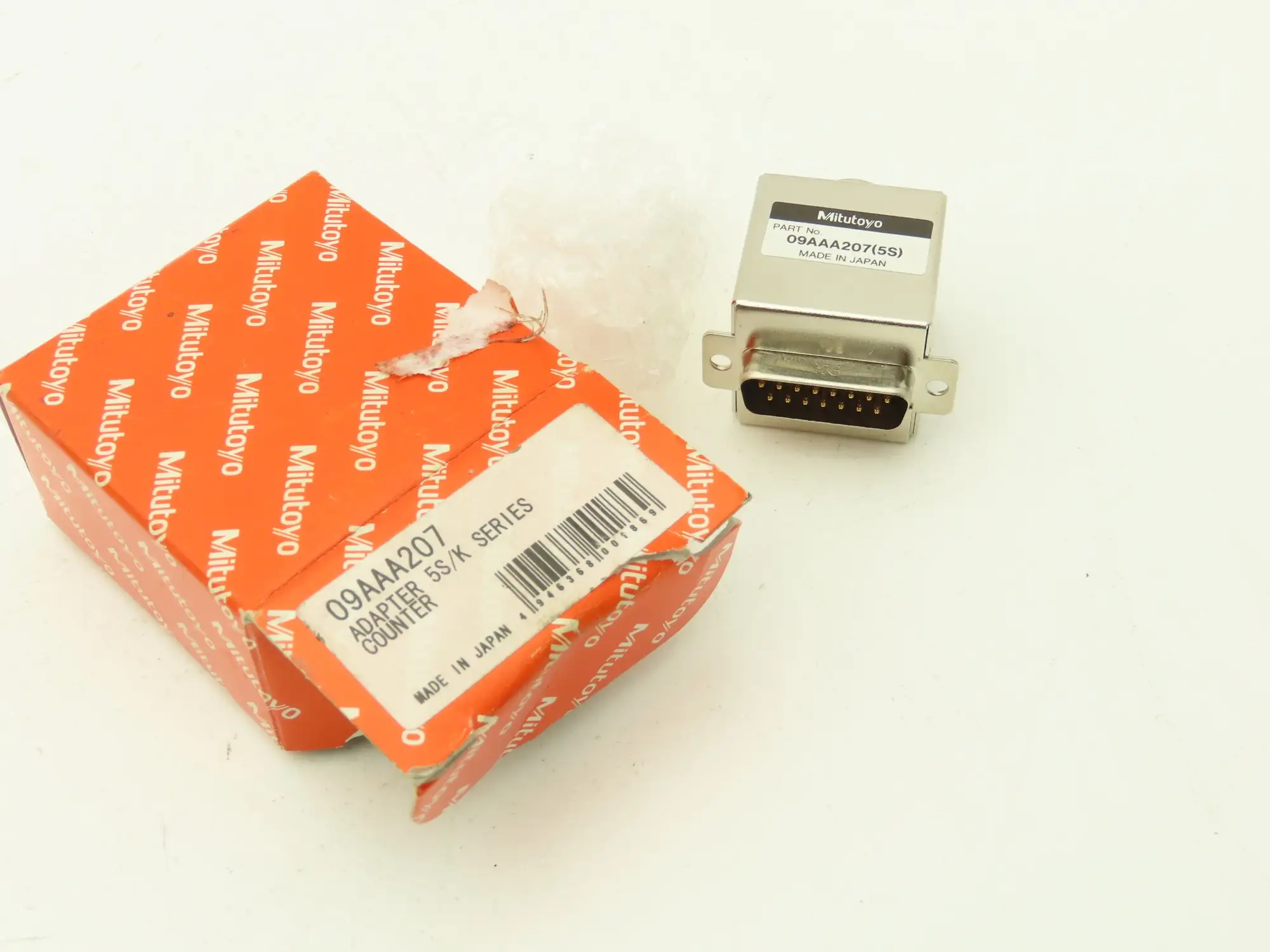 Mitutoyo 09AAA207 5S Adapter Digital Readout Counter Converter for Linear Scale