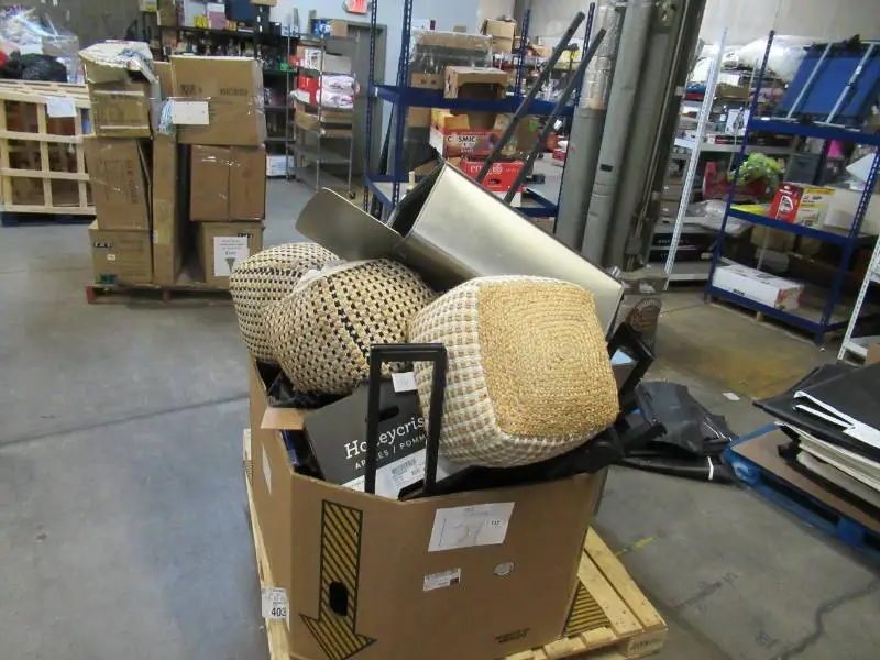 Pallet of Store Overstock and Ecommerce Product and Returns