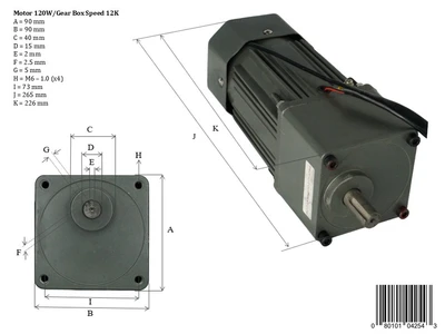 New | in-Stock PRO-FILL INC MOTOR DETAILS GEAR BOX (15K) Conveyor Parts | ProFill Inc #948257