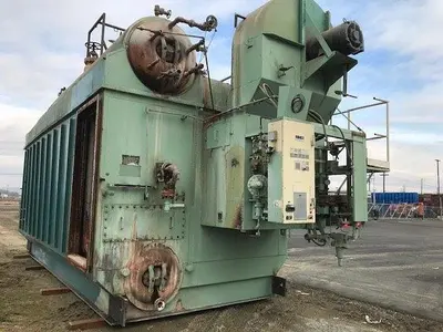 USED 1996 NEBRASKA BOILERS STEAM BOILER 90,000 POUNDS 1996
