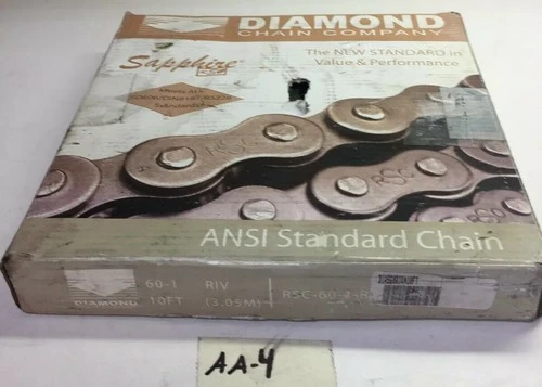 NEW DIAMOND CHAIN RSC-60-1-R-3.05M
