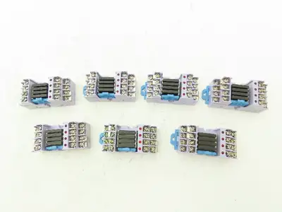 Panasonic AY34002 RT-3 Unit Relay 24VDC w/4 PCS PhotoMOS Power AQZ102 Lot of 7