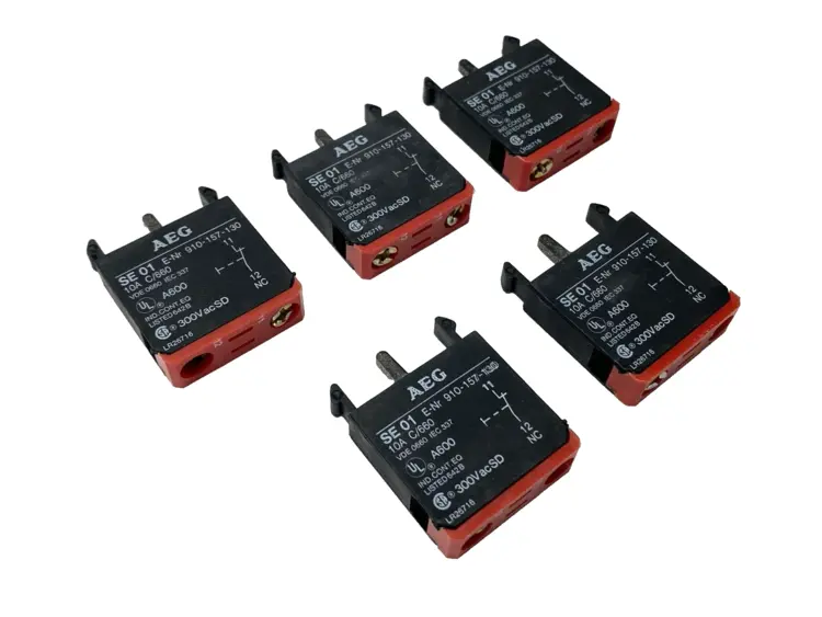 Used AEG CONTACT BLOCK 10A Contact Blocks | Maverick Industrial Sales #1105359