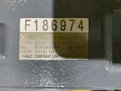 USED FANUC R-2000iC/210F + R-30iB