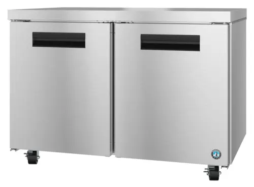 Hoshizaki UF48A Steelheart 48" W Undercounter Freezer w/ (2) Sections & (2) Doors, 115v