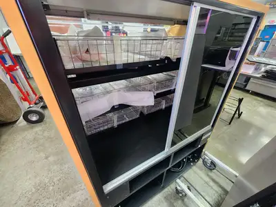 New | in-Stock Structural New Structural Encore HVB38SS Bakery Doughnut Display Case Merchandiser - 120V Food Displays Illinois US | Falcon Restaurant Supply #1376535