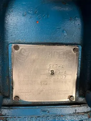 USED WARREN RUPP SA2-A