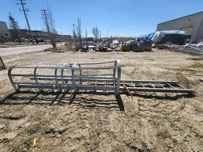 16ft. Steel Caged Ladder