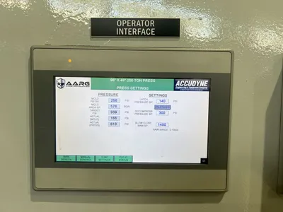USED 2015 ACCUDYNE ACCUDYNE CUSTOM PRESS