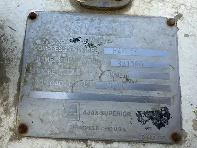 USED WHITE SUPERIOR RAM-54