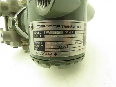 Yokogawa EJA110A-EHS4B-92NA/FF1/D1 Pressure Transmitter 2300PSI 10.5-42VDC