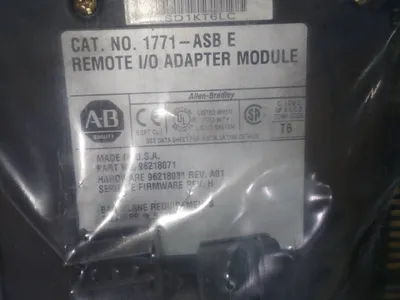 Used ALLEN BRADLEY 1771ASB E PLC Input & Output Ohio US | HGR 24 #782523