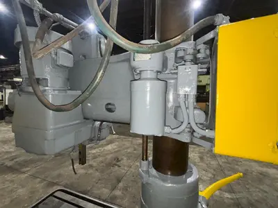 4' ARM x 9" CARLTON MODEL #1A POWER RADIAL ARM DRILL: YOBRO #24007
