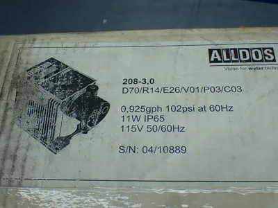 New | in-Stock ALDOS EICHLER 2083,0 D70/R14/E26/V01 Pumps (Metering) | HGR 24 #742868
