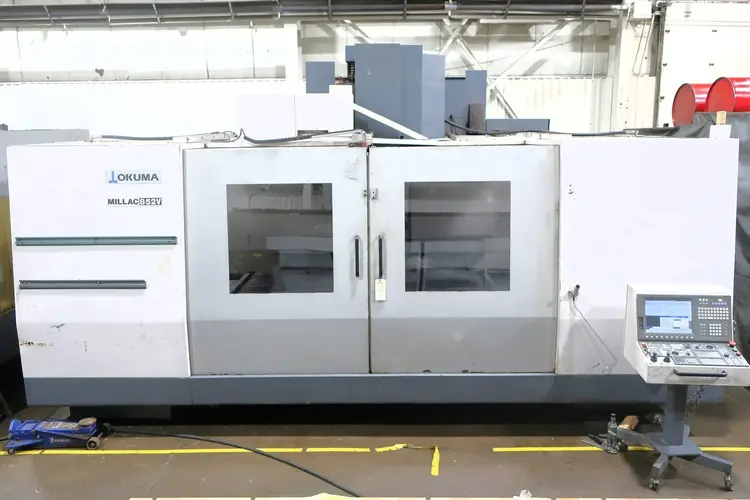 Used 2008 OKUMA MILLAC 852V Vertical Machining Centers Ohio US | Toolquip, Inc. #917804