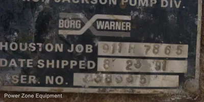 USED BYRON JACKSON 3X4X8.5 DVMX